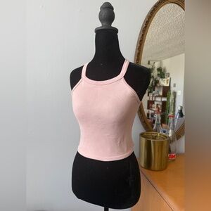 Free People Blush Pink Crop Top